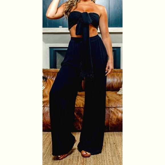 TIE SIDE SKIMPY PANT ROCOCO GLOW